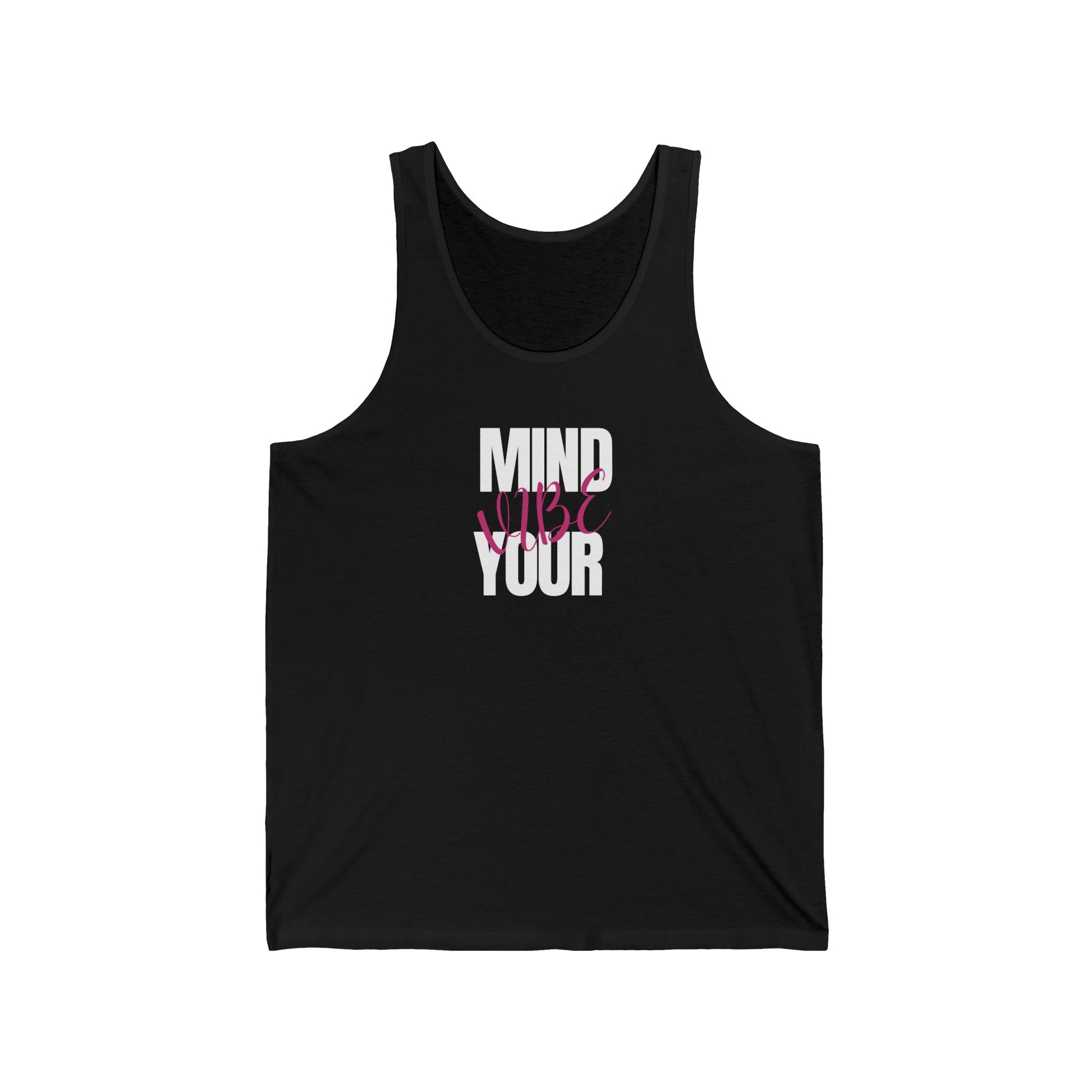 Mind Your Vibe! Jersey Tank