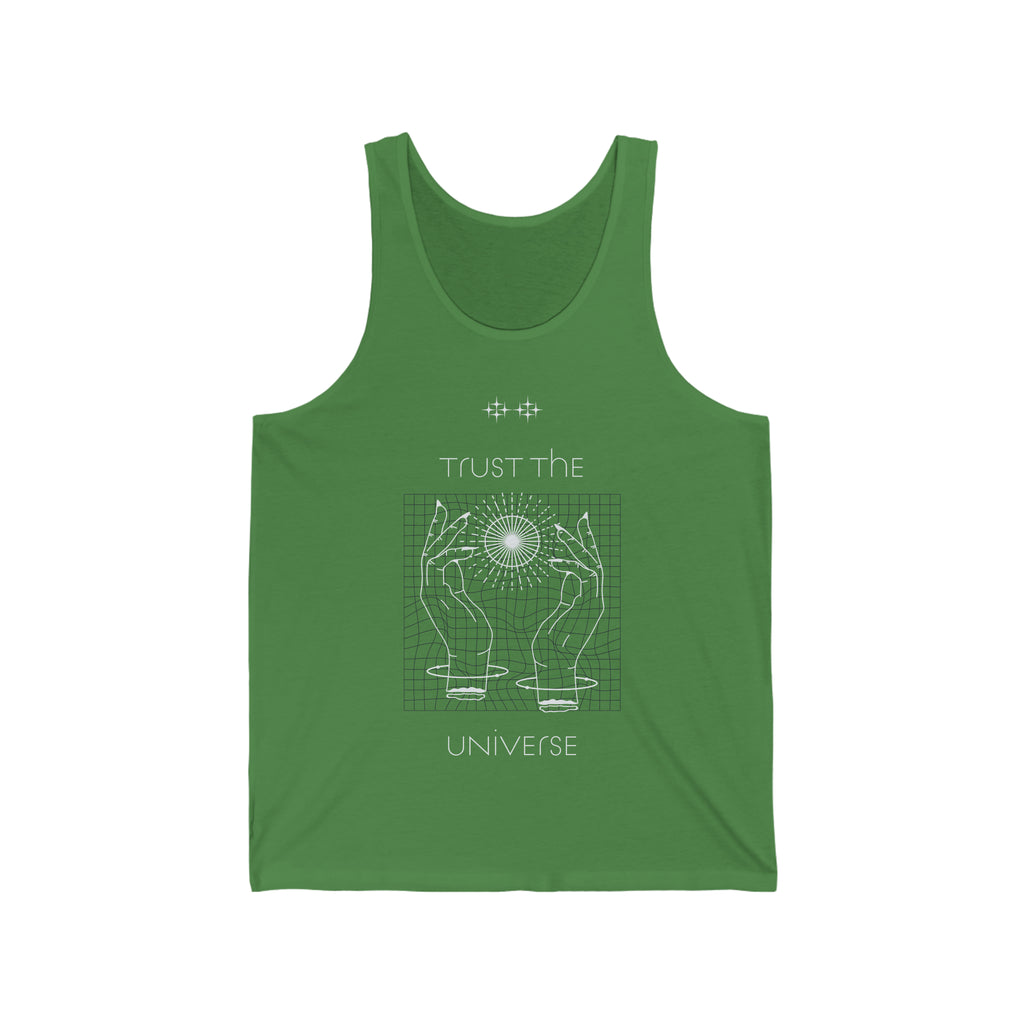 Trust the Universe! Jersey inspirational tank