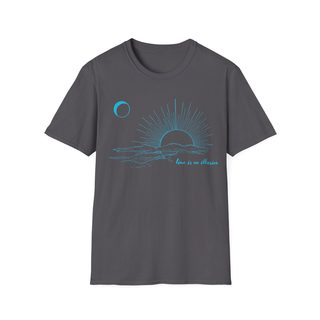 Time is an illusion. Inspirational tee. 100% soft cotton