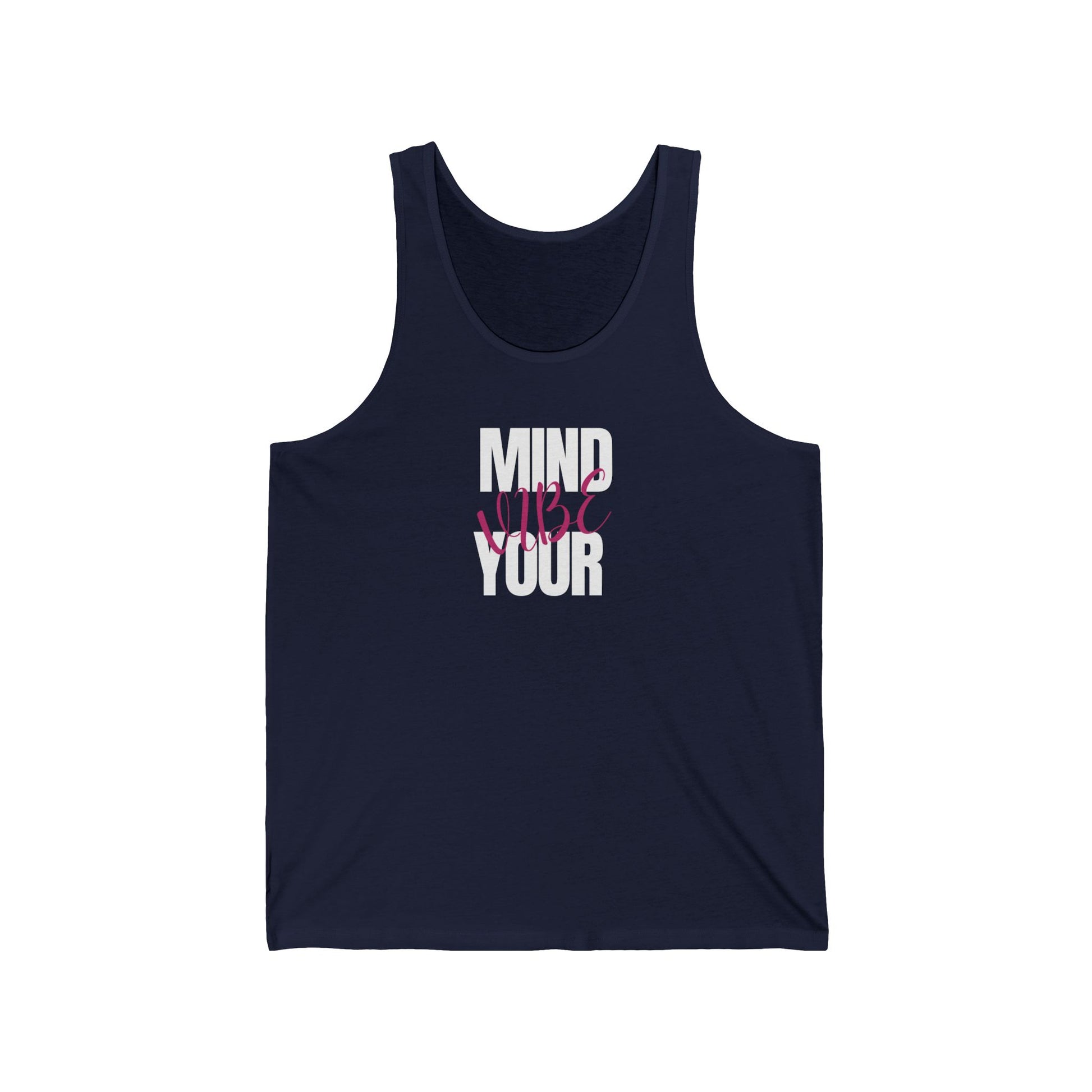 Mind Your Vibe! Jersey Tank