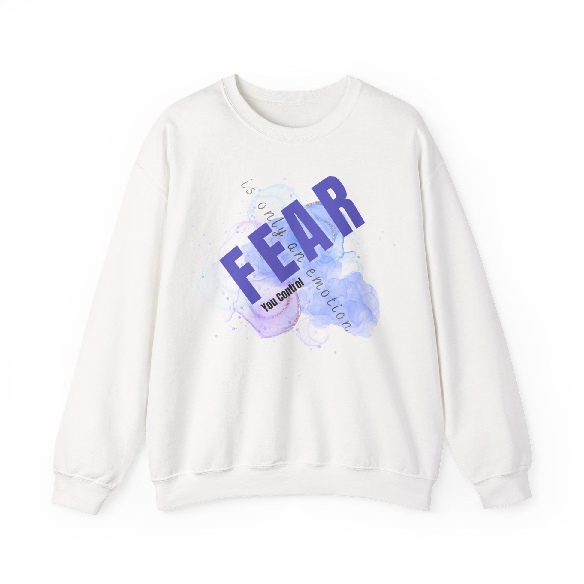Fear is just an emotion! Unisex Heavy Blend™ Crewneck Sweatshirt