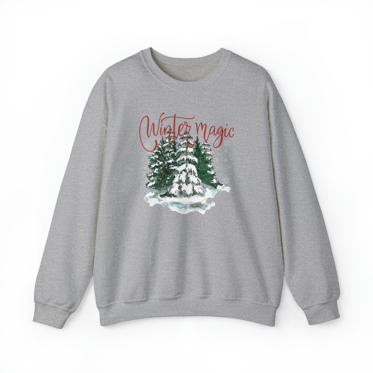 Winter Magic! Unisex Heavy Blend™ Crewneck Sweatshirt