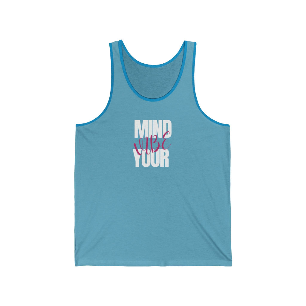 Mind Your Vibe! Jersey Tank