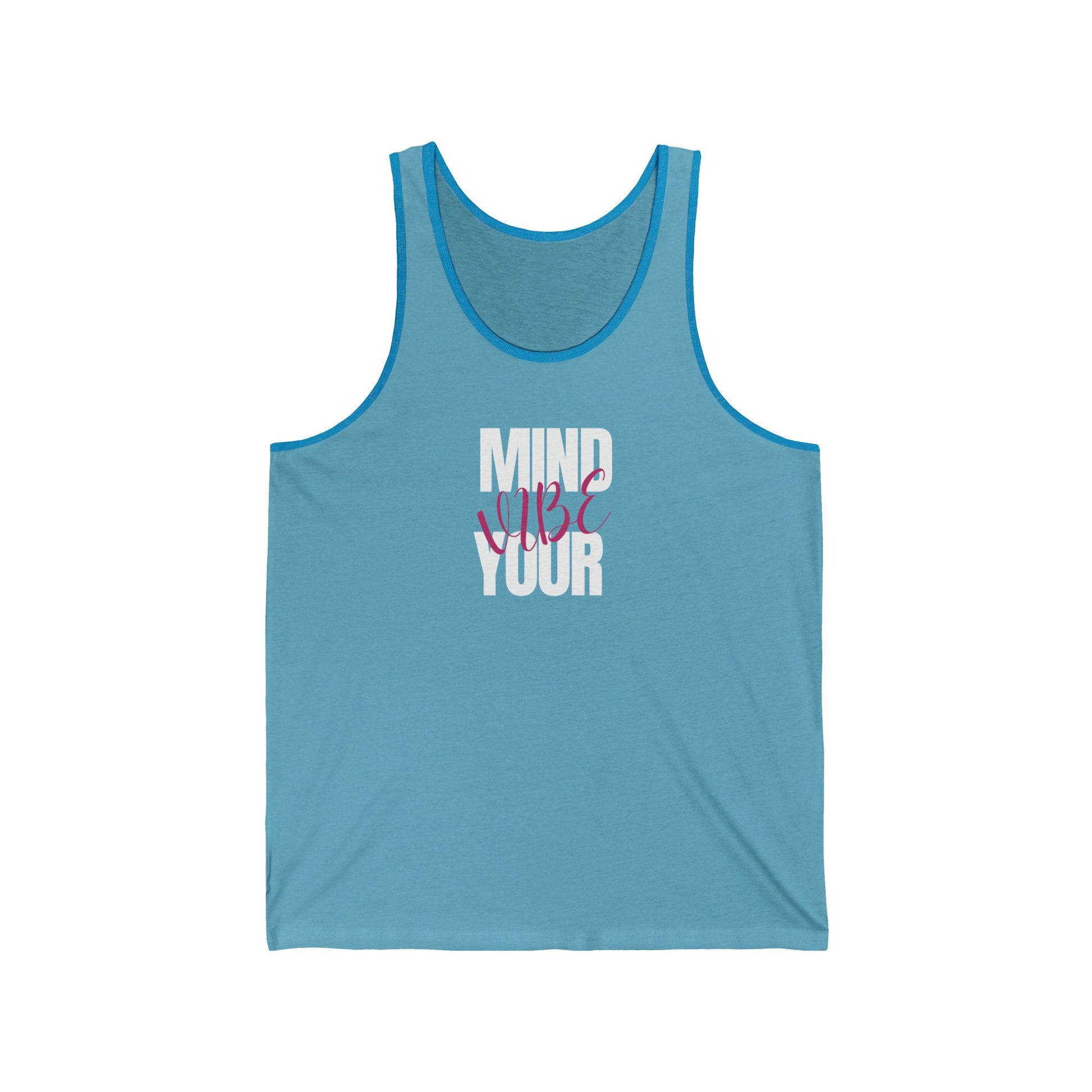 Mind Your Vibe! Jersey Tank