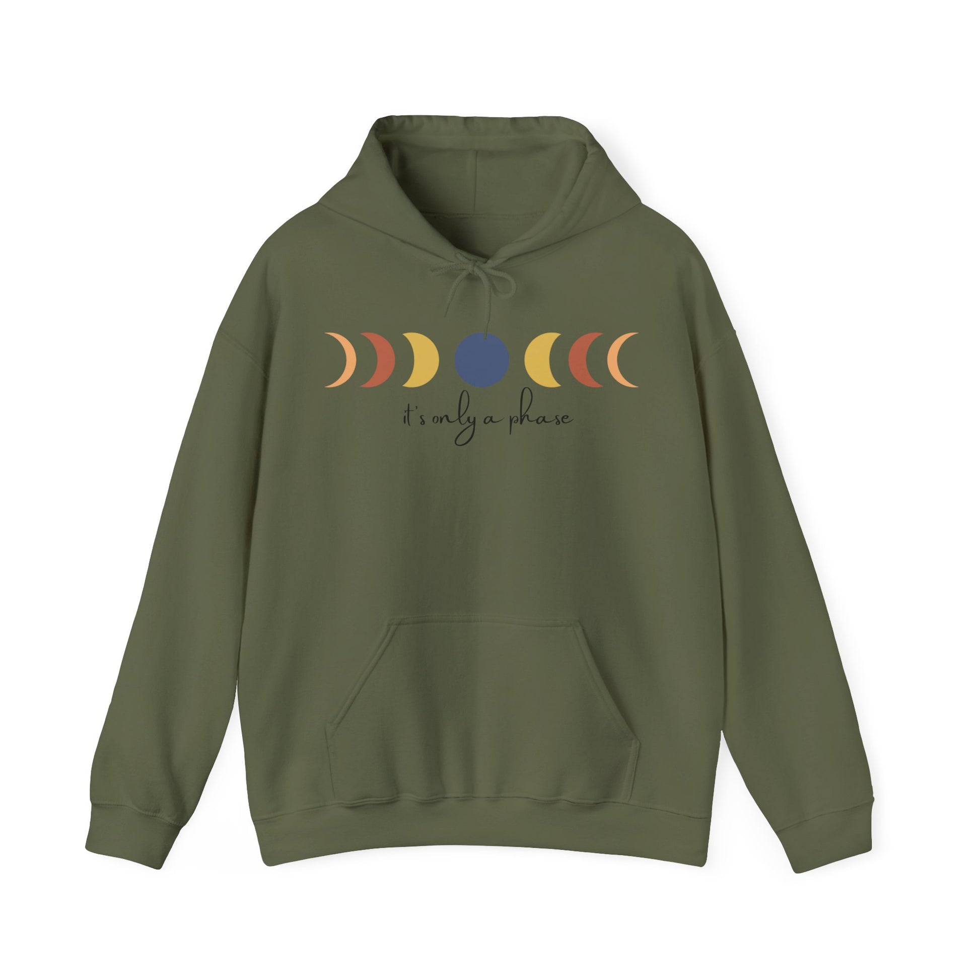 Its only a phase! Heavy Blend Hooded Sweatshirt