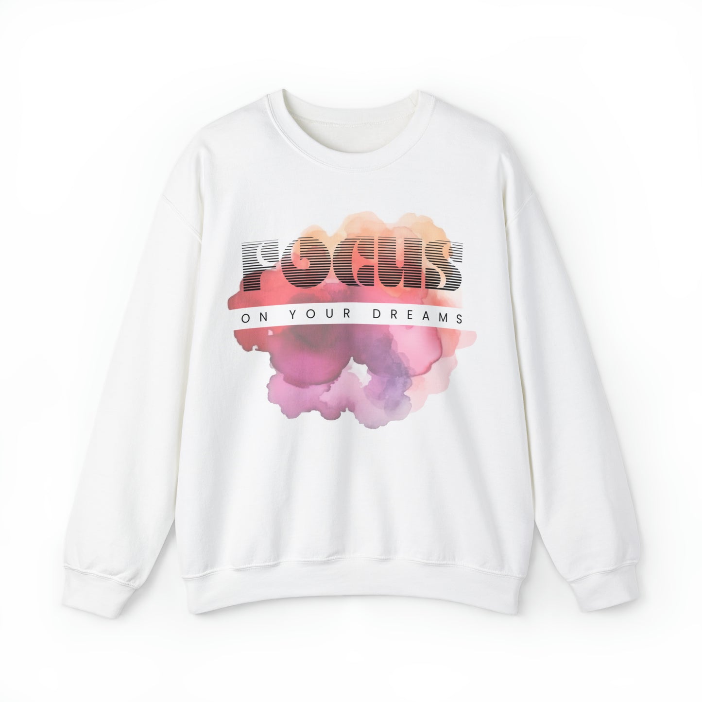 Focus On your Dreams! Unisex Heavy Blend™ Crewneck Sweatshirt