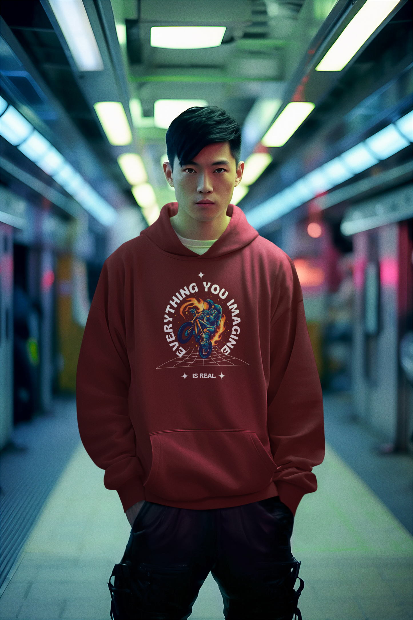Everything you imagine is real! Heavy blend hoodie