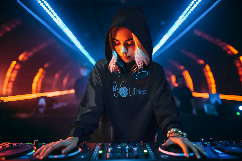 B-you-nique Unisex Heavy Blend™ Hooded Sweatshirt