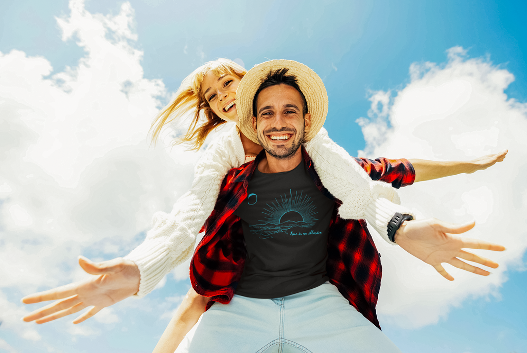 Time is an illusion. Inspirational tee. 100% soft cotton
