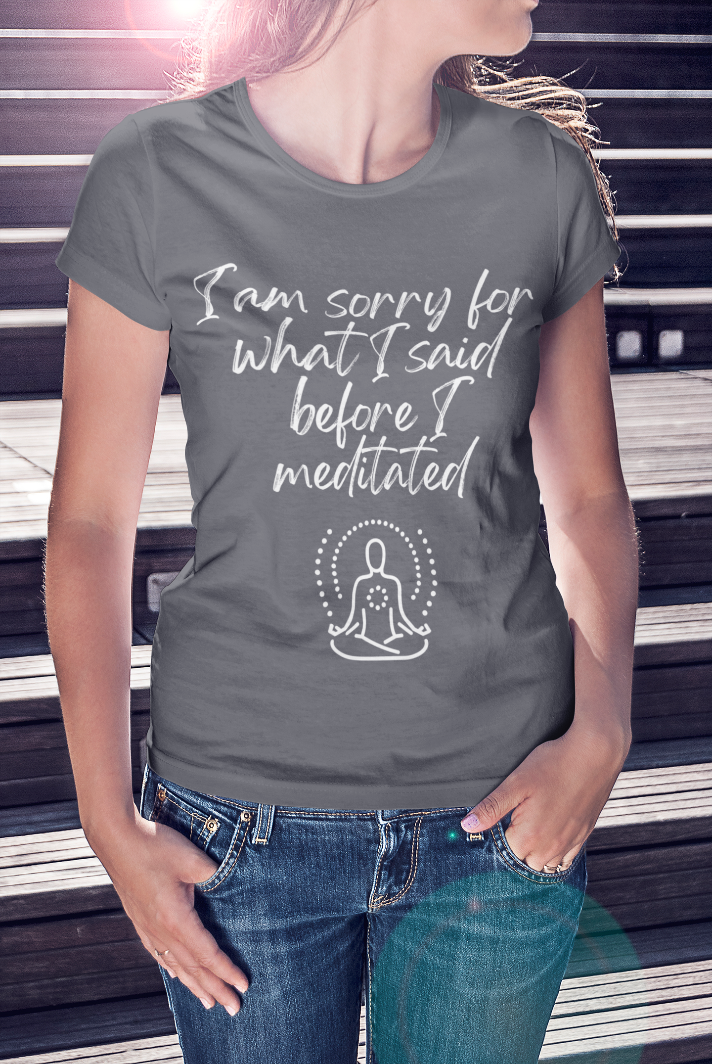 I am sorry for what I said... Inspirational tee. 100% soft cotton