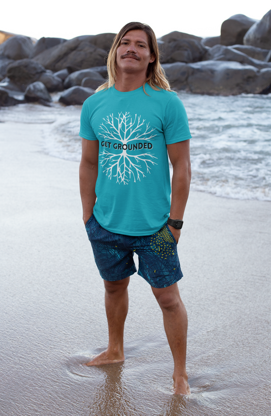 Get Grounded!  Inspirational tee. 100% soft cotton