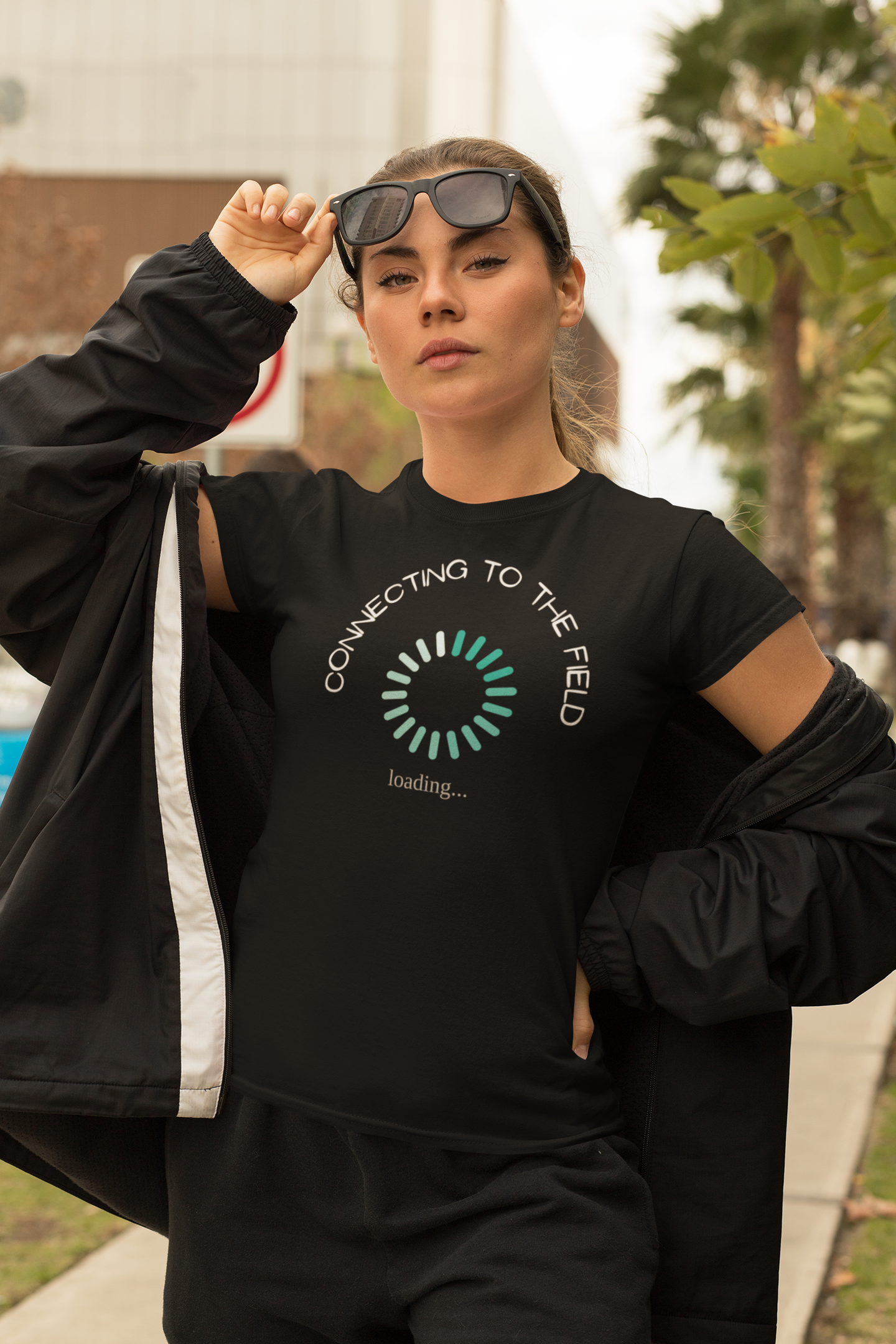 Connecting to the field! Inspirational T shirt