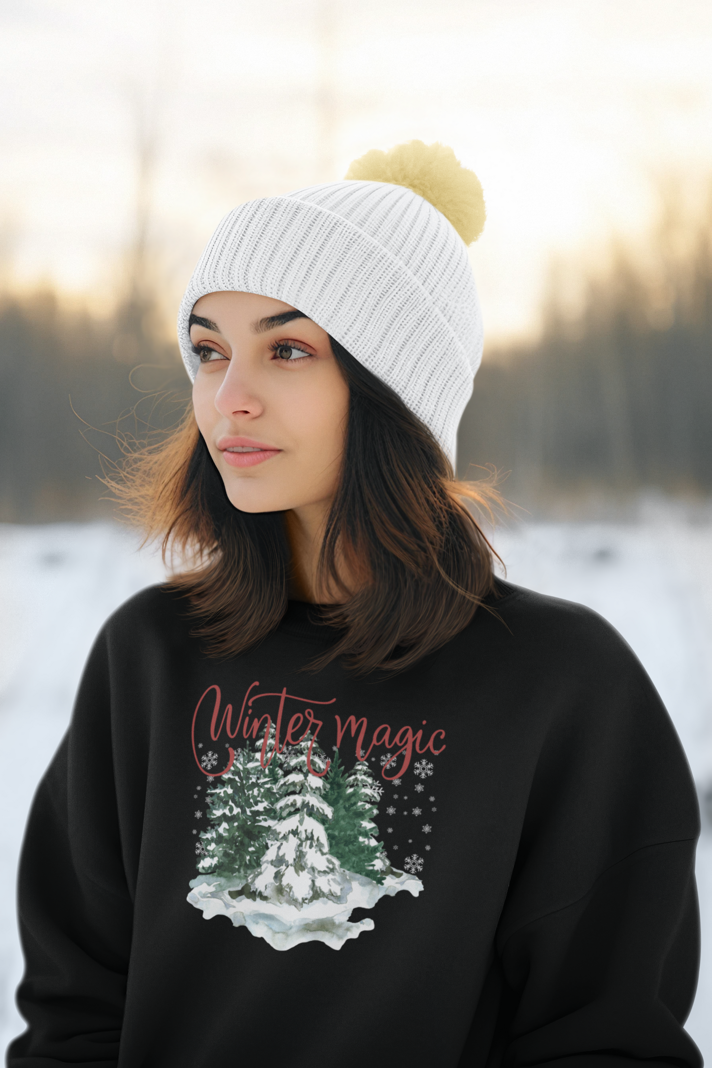 Winter Magic! Unisex Heavy Blend™ Crewneck Sweatshirt
